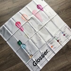 BRAND NEW Limited Edition Glossier Scarf